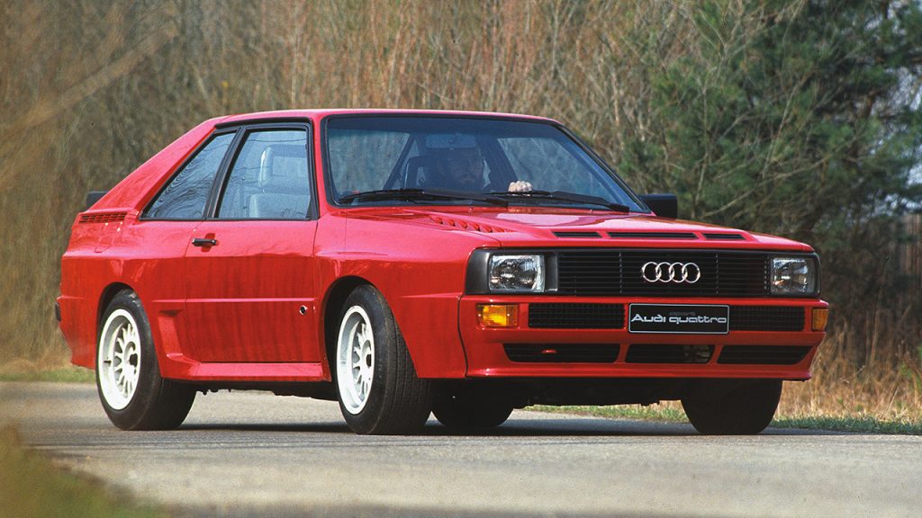 Audi Sport quattro (B2), model year 1984