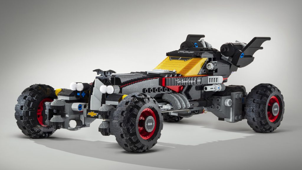 Built using more than 340,000 LEGO® bricks and measuring 17 fee