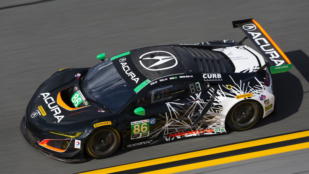 Top-Five Finish for Acura NSX GT3 at Daytona Debut