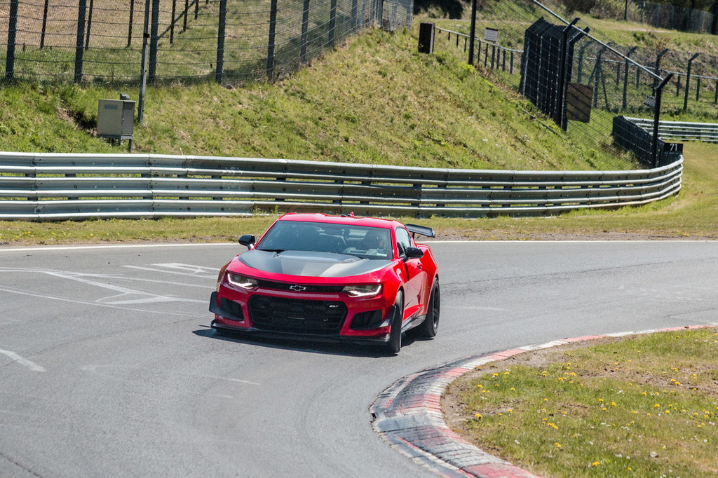 At 7:16.04, the 2018 Chevrolet Camaro ZL1 1LE is the fastest Camaro to ever lap the Nürburgring Nordschleife.