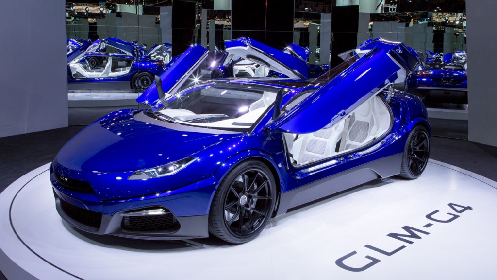 パリモーターショー16 日本発 Glmがevスーパーカー G4 を公開 3年以内の量産を目指す Carsmeet Web 自動車情報サイト Le Volant Carsmeet Web ル ボラン カーズミート ウェブ