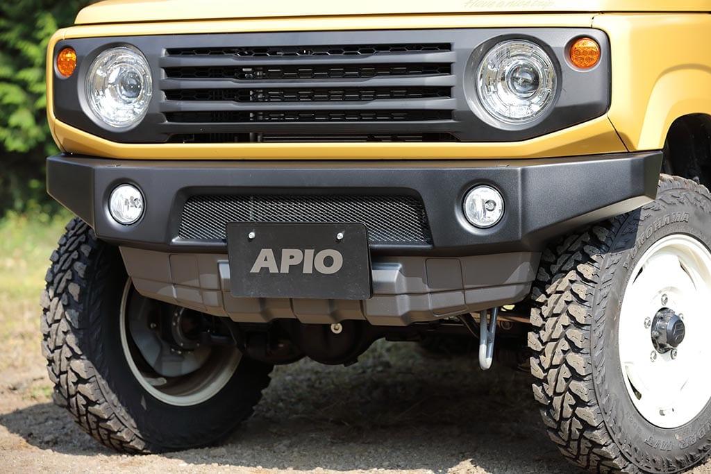 APIO　アピオ　タクティカルバンパー装着車用フロント左牽引フック9mm厚　3070-36L　スズキ　ジムニー／ジムニーシエラ - 3