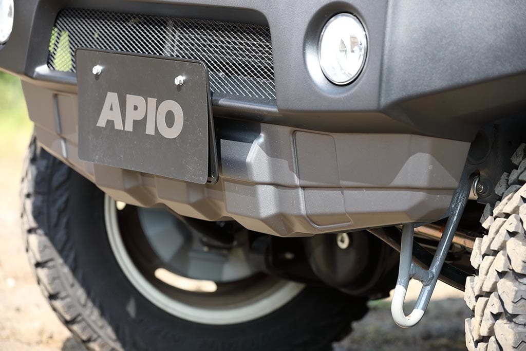 APIO　アピオ　タクティカルバンパー装着車用フロント左牽引フック9mm厚　3070-36L　スズキ　ジムニー／ジムニーシエラ - 2