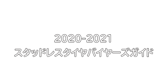 2020-2021 スタッドレスタイヤバイヤーズガイド