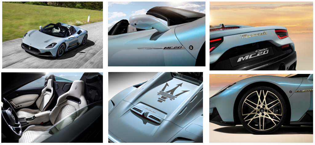 マセラティMC20のスパイダー・バージョン、「MC20チェロ」発表！広い空の下で運転する悦びと楽しみを追求!!
